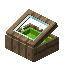 Lime Twilight Oak Display Case