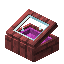 Magenta Redwood Display Case