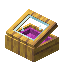 Magenta Cradlewood Display Case