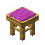 Magenta Cradlewood Seat