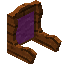 Magenta Aurum Fancy Seat Back