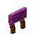 Magenta Aurum Raised Seat Back