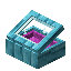 Magenta Blue Bioshroom Display Case
