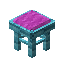 Magenta Blue Bioshroom Seat