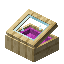 Magenta Palm Display Case