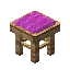 Magenta Pine Seat