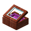 Magenta Redwood Display Case