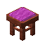 Magenta Redwood Seat
