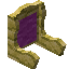Magenta Yellow Bioshroom Fancy Seat Back