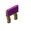 Magenta Yellow Bioshroom Raised Seat Back