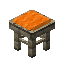 Orange Palm Seat