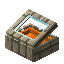 Orange Pine Display Case