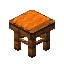 Orange Zelkova Seat