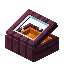 Orange Crimson Display Case