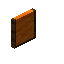 Orange Dark Oak Flat Seat Back