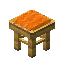 Orange Cradlewood Seat
