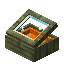 Orange Jinglestem Display Case
