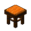 Orange Edelwood Seat