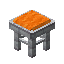 Orange Fungyss Seat