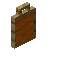 Orange Oak Tall Seat Back
