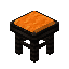 Orange Blackwood Seat