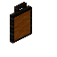 Orange Blackwood Tall Seat Back