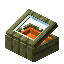 Orange Cypress Display Case