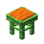Orange Green Bioshroom Seat
