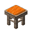 Orange Larch Seat