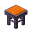 Orange Mauve Seat