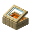 Orange Palm Display Case