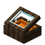 Orange Canopy Display Case