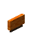 Orange Canopy Small Seat Back