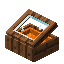 Orange Dark Display Case