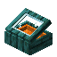 Orange Warped Display Case