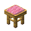 Pink Cradlewood Seat