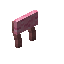 Pink Scarlet Raised Seat Back