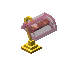 Pink Fancy Gold Lamp