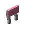 Pink Fungyss Raised Seat Back