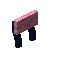 Pink Cobalt Raised Seat Back