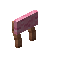 Pink Eucalyptus Raised Seat Back