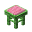 Pink Green Bioshroom Seat