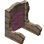 Pink Larch Fancy Seat Back