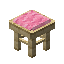 Pink Palm Seat