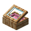 Pink Pine Display Case
