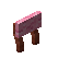 Pink Redwood Raised Seat Back