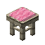 Pink Willow Seat