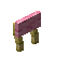 Pink Yellow Bioshroom Raised Seat Back