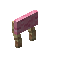 Pink Mangrove Raised Seat Back
