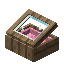 Pink Twilight Oak Display Case